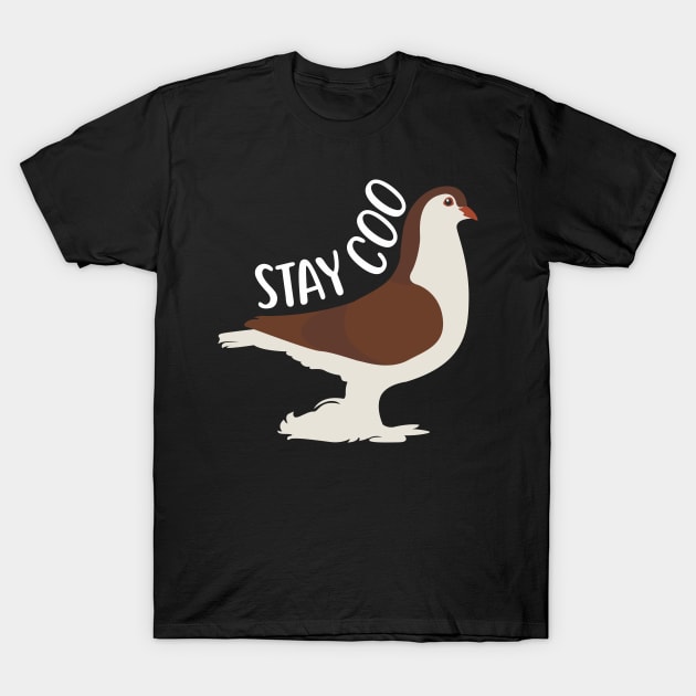 Lahore Pigeon: Stay Coo T-Shirt by Psitta